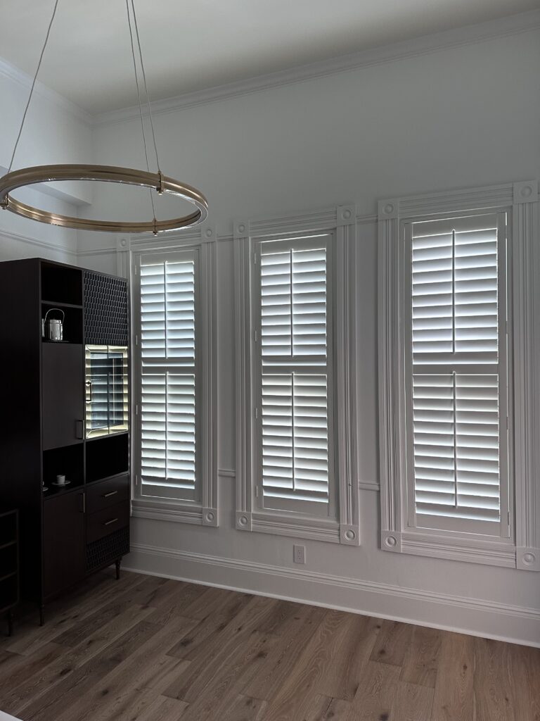 Wood Shutters with Casing