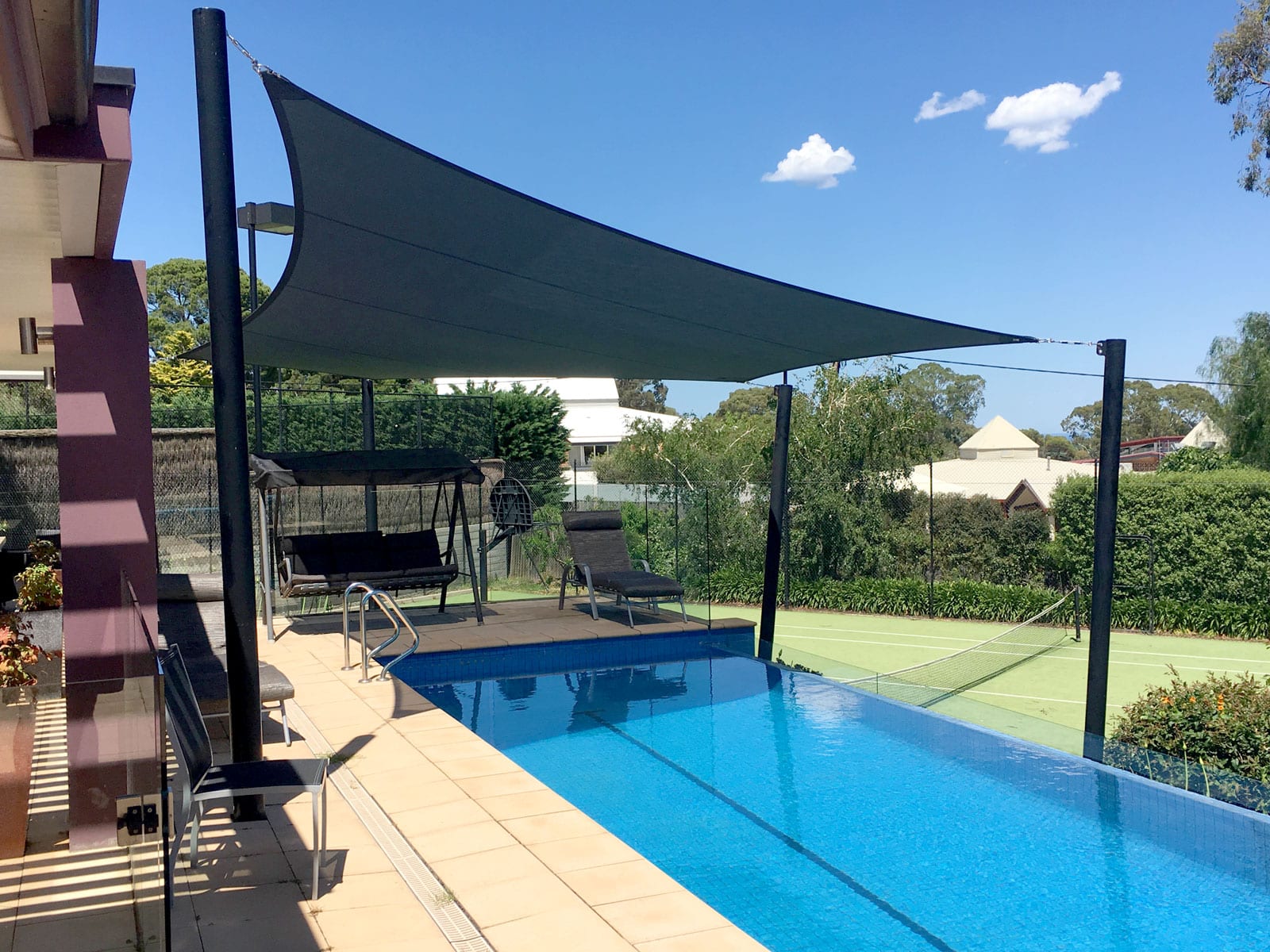 Pool Area Shade Structures Bellevue WA